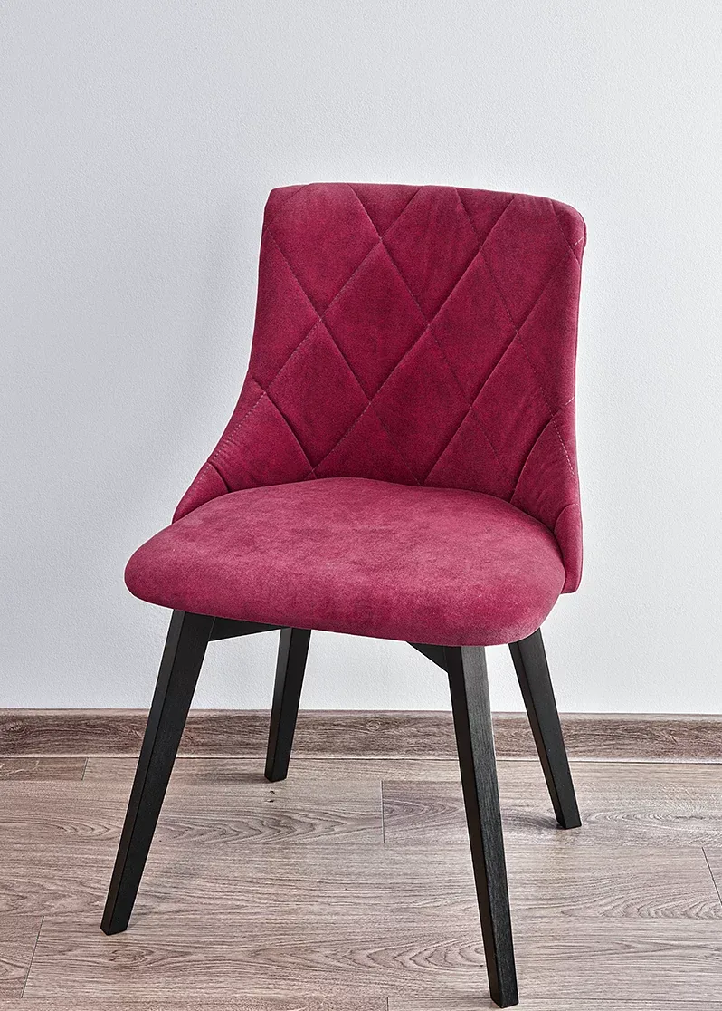 Krzesło loftowe model 206 tkanina velvet